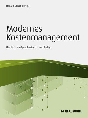 cover image of Modernes Kostenmanagement